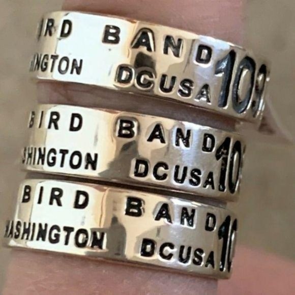 Sterling Silver Duck Band Ring Unisex Size 7 Hunter Waterfowl Wedding Wide New - Picture 6 of 11